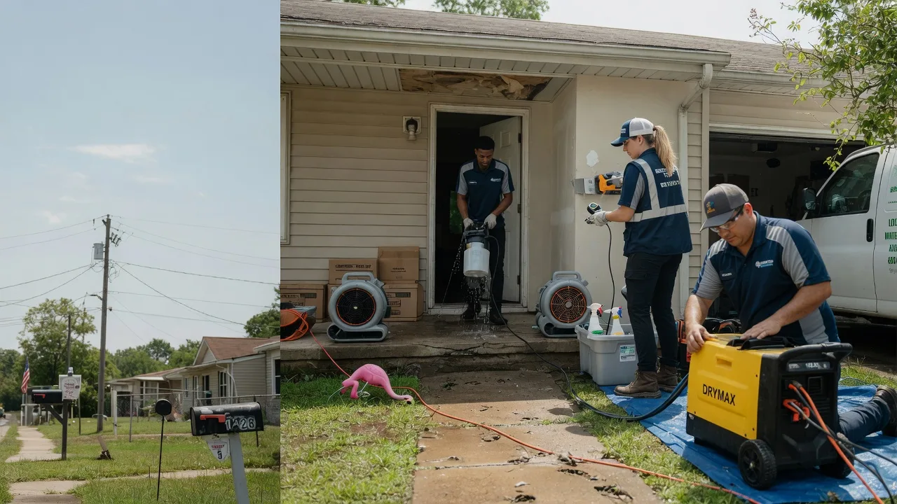 Storm Damage Water Removal in Schnellville, IN near me